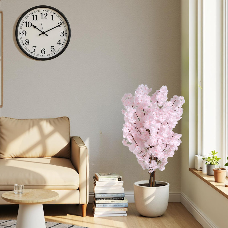 Cerisier artificiel avec pot 43 po