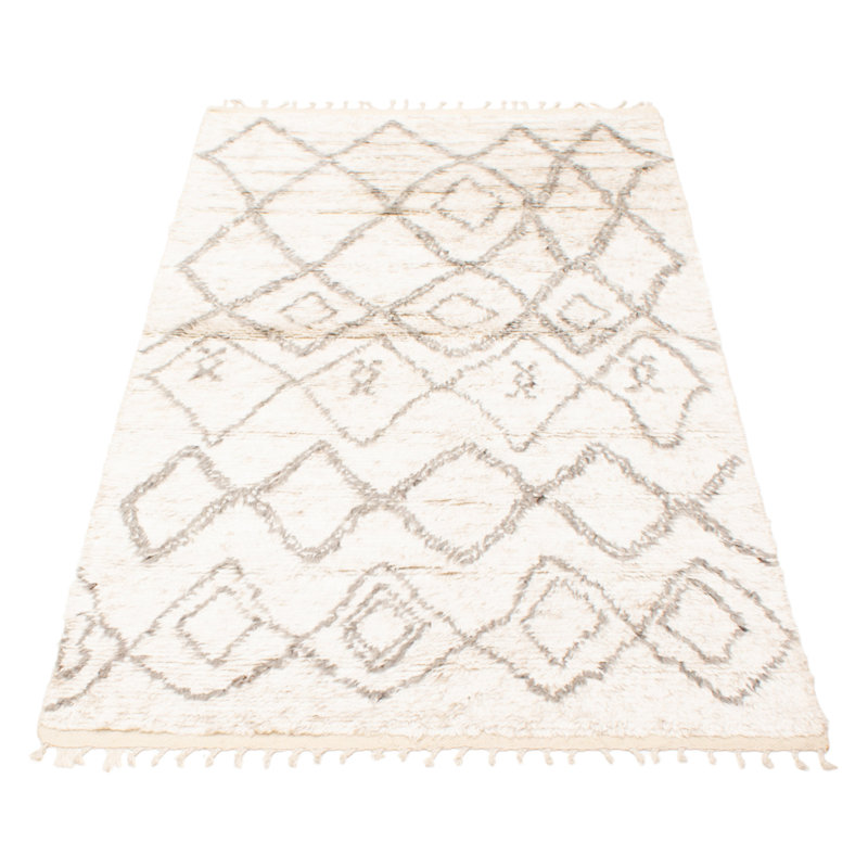 Tapis ivoire Tangier 4 pi 7 po x 8 pi 5 po