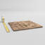 Carreau de mosaïque murale en bois Sierra 11 l 7/8 po x H 11 7/8 po x P 1/2 po