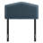 Cosette Performance Velvet Twin Size Headboard in Cadet Blue-562061206