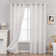 Ombre Gradient Striped Jacquard Light Filtering Curtain Pair