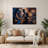 Music Jazz Club Aesthetics Purple Metal Wall Art-742752652