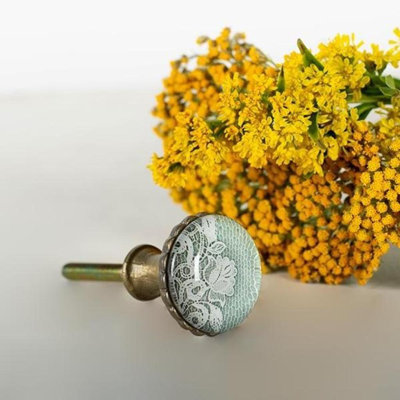 Bouton d'armoire "Fleur"