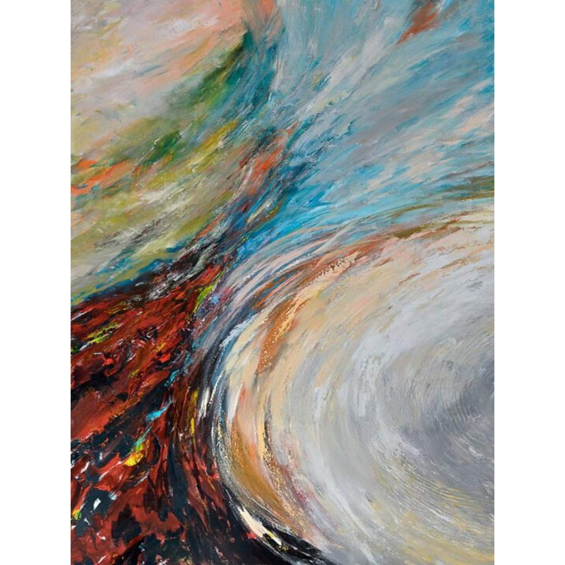 Undercurrent - Artist Enhanced Canvas Print, Unframed, 24" H x 20" W x 1" D