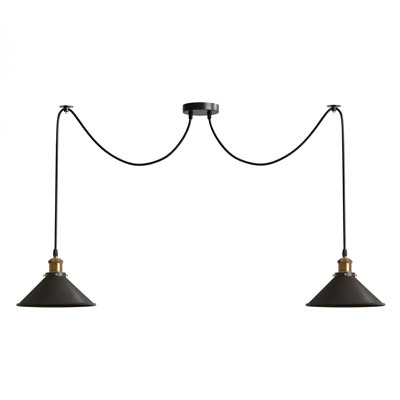 Lofton 2 - Light Gold Cluster Pendant