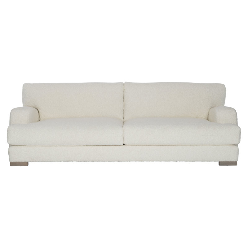Berkeley Upholstered 94'' Sofa, Molasses, White 5555-000