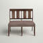 Banc en bois massif Alexus