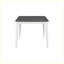 Ensemble de salle à manger 6 pièces de style classique et traditionnel avec 4 chaises rembourrées et un banc-556771366-556771367-556771363
