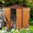 5 ft. W x 6 ft. D PVC Storage Shed