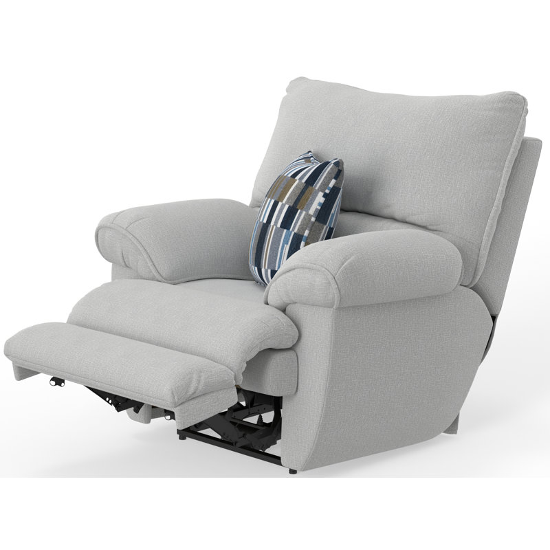 Fauteuil inclinable électrique Harton, Blanc