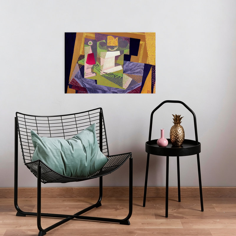 Composition On A Table, 1916 Abstract Contemporary Wall Art Print, 40.64cm H x 60.96cm W