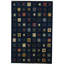 Hand Woven Wool Abstract Area Rug