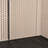 53 Cubic Feet High-Density Polyethylene (Plastic) Steel Reinforced Outdoor Storage Shed