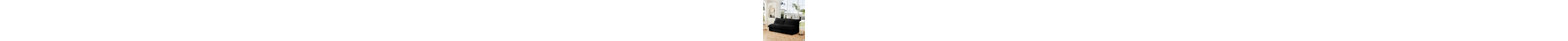 Transform Your Space With The Ultimate Modular Armless Sofa In Luxurious Black Corduroy