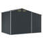 Brason Garden Shed 277x192.5x179 cm Galvanised Steel-1367526793