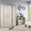 Tamarian 3 Door Manufactured Wood Wardrobe