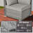 6 - Person Modular Patio Conversation Set with Cushions-969855429
