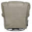 Fauteuil inclinable et pivotant en cuir italien-40057385