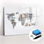 Magnetic Glass Dry Erase Board