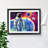Colourful Astronaut Vol.4 - Single Picture Frame Print-1885162370-1885162373