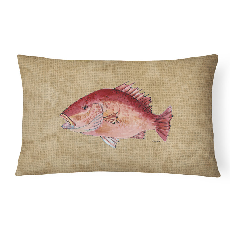 Coussin intérieur/extérieur Strawberry Snapper