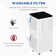 HomCom 10000 BTU Wi-Fi Connected Portable Air Conditioner with Remote Included