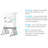 Roam Ghent No Freestanding Metal Whiteboard