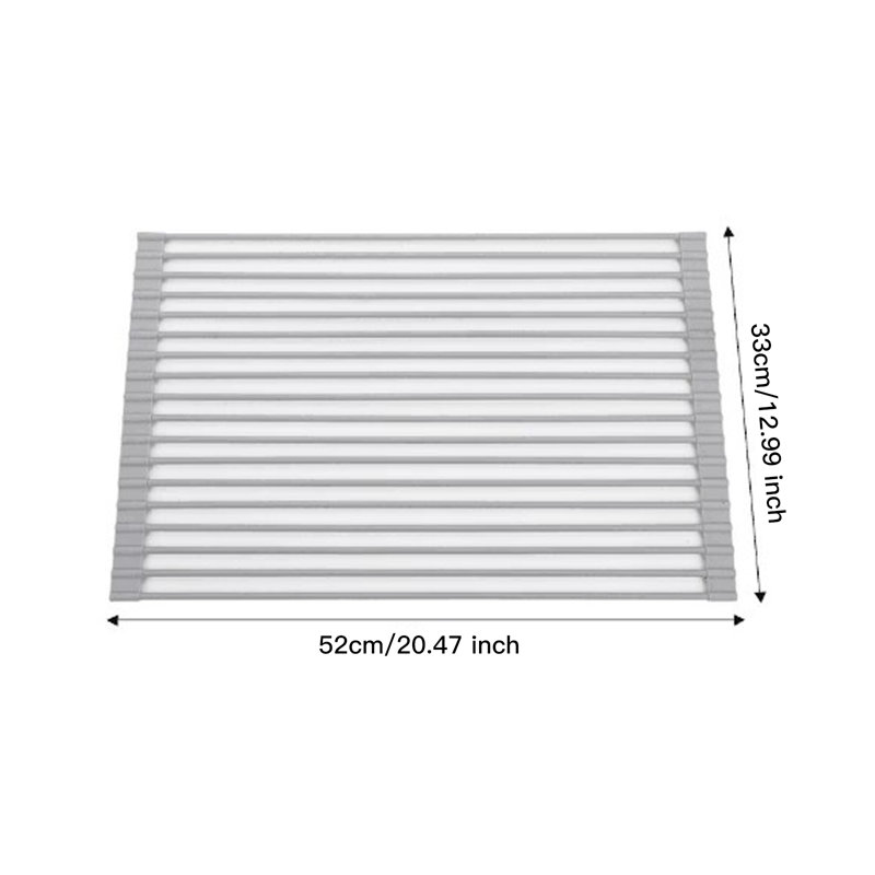 Plateau de drainage en acier inoxydable, 21" H x 13" W x 20" D