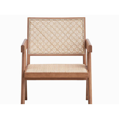 Velentina Rattan & Natural Finish Accent Chair