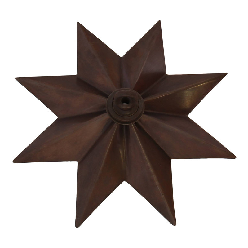 Étoile médaillon de plafond, Bronze