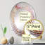 Orchid Elegance Dream I - Miroir mural en spirale MIR106070 O-95186197
