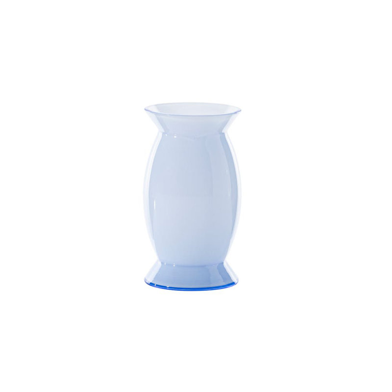 Venini Sidone Vase, Iceberg/Milk White