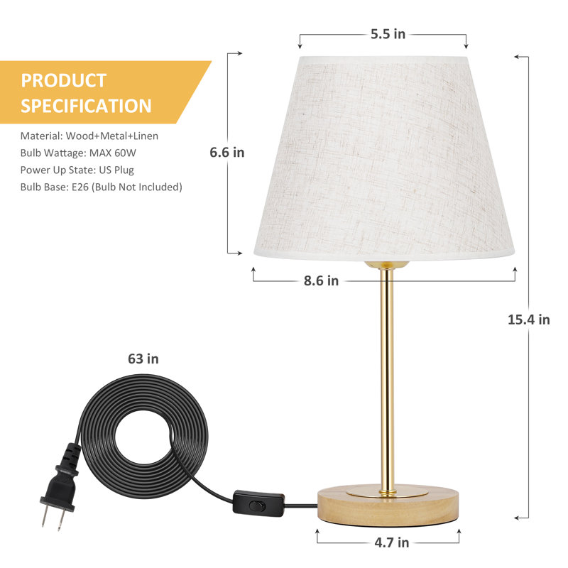 Metal Table Lamp