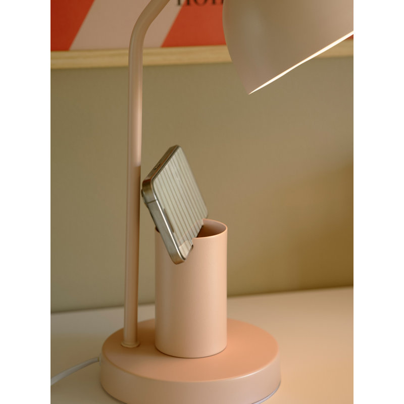 Steel Desk Lamp, Pink