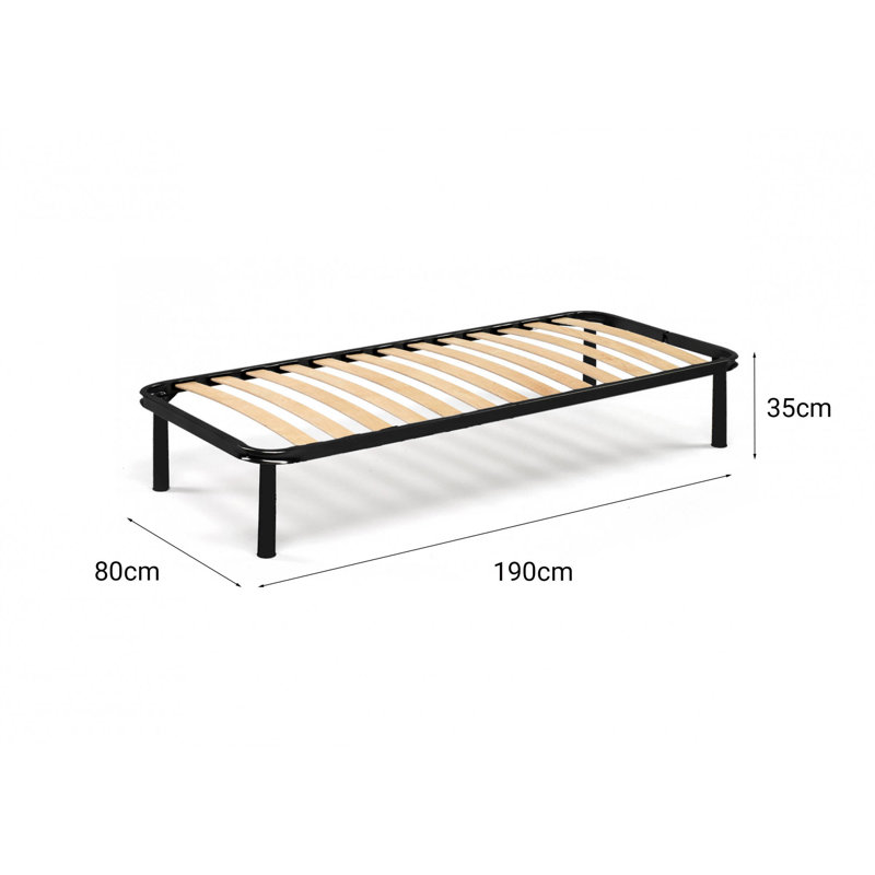 Elian Metal Bed, 80 x 190 cm