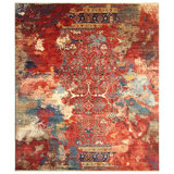 High-Quality Hand-Knotted Red And Multi Area Rug
