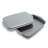 Premiere Ovenware Healthy Ceramic Nonstick 14.6" x 9.5" Rectangular Baking Pan with Lid