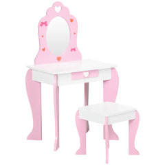 Rikwin Kids Dressing Table with Mirror
