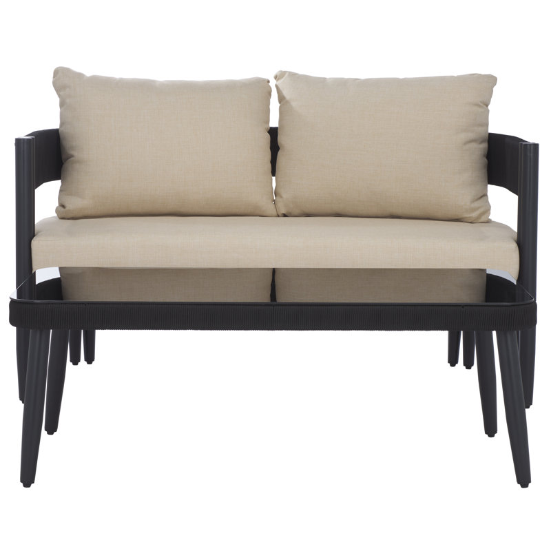 Outdoor 5 - Piece Conversation Set, Taupe
