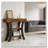 Sofa Table with Curved Silhouette