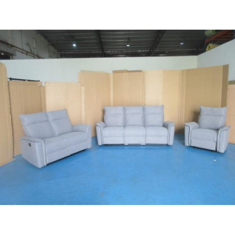 Causeuse inclinable Sahara, gris