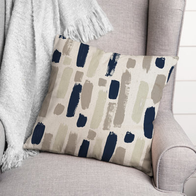  Housse et insert de coussin décoratif extérieur Paint Strokes