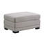 Canapé modulaire réversible en tissu de lin gris clair avec 2 repose-pieds 121,5 po Kristin