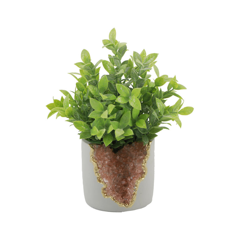 Améthyste artificielle en pot 6 po