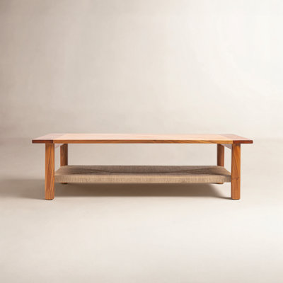 Titus 56" Acacia Coffee Table
