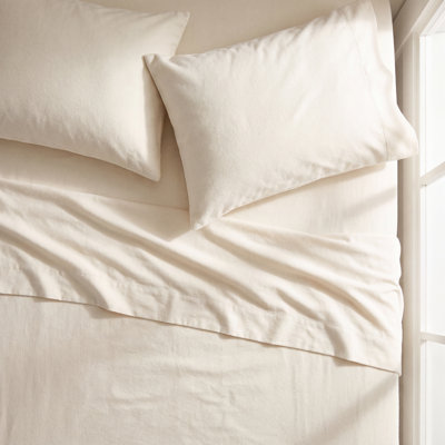 Cloud Brushed Organic Flannel Flannel Pillowcase