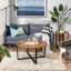 Antoinette Cross Legs Coffee Table