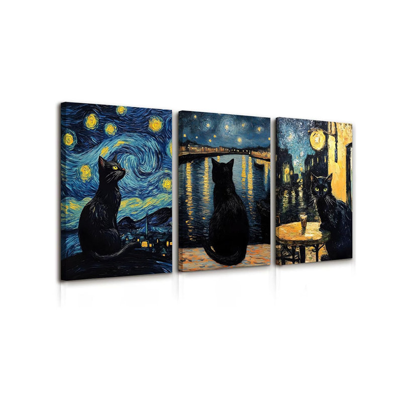 3 Piece Wrapped Canvas Print