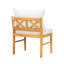 Ensemble de 2 chaises de salle à manger Farmhouse Modern