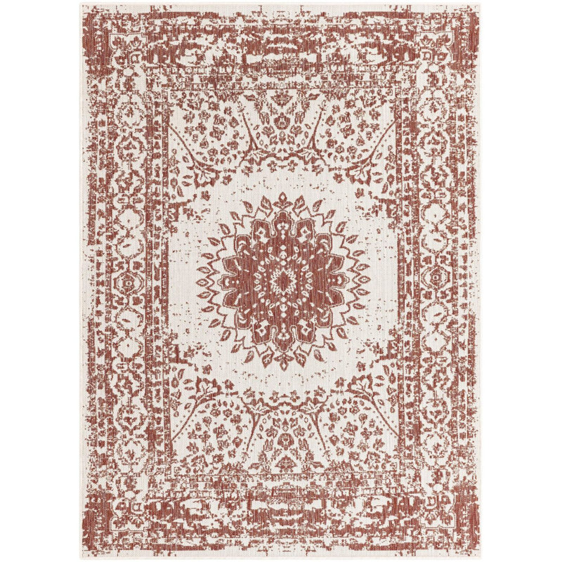 Tapis de couloir Contemporary Hitchens, Rectangle 5 pi 3 po x 7 pi 1 po